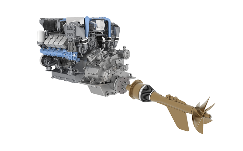 Weichai WSD series surface paddle propulsion system